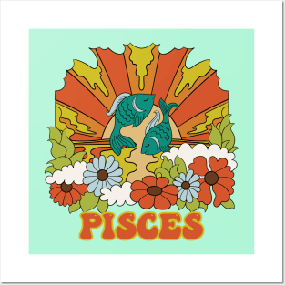 Pisces Posters and Art